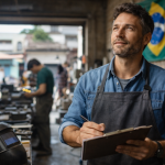 A mentalidade prática do empreendedor brasileiro transforma desafios em oportunidades reais, destaca Vitor Barreto Moreira.